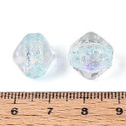 Ручной стеклянные фольга бисер пряди&nbsp;FOIL-N033-01C