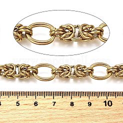 Ионное покрытие (ip) узел из нержавеющей стали 304 с овальными звеньями цепи&nbsp;CHS-S012-06G