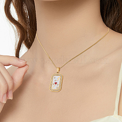 8 шт. 8-цветное ионное покрытие (IP) из нержавеющей стали 304 подвески&nbsp;STAS-DC0016-24