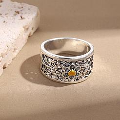 Кольца из сплава с резьбой в стиле ретро&nbsp;FS-WG55537-05