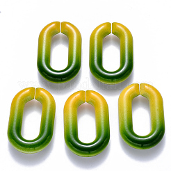 Двухцветные непрозрачные акриловые кольца&nbsp;LS-OACR-S036-006A-M05