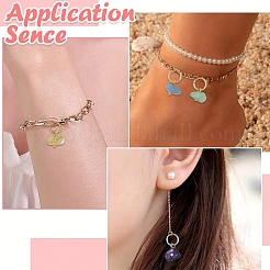 35 шт. подвески из натуральных смешанных драгоценных камней 7 цветов&nbsp;PALLOY-YW00144-01