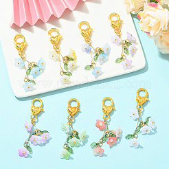 2 шт. акриловые подвесные украшения&nbsp;HJEW-YW00302-01