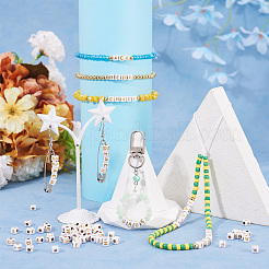 Непрозрачные акриловые бусины&nbsp;MACR-TAG0001-07E