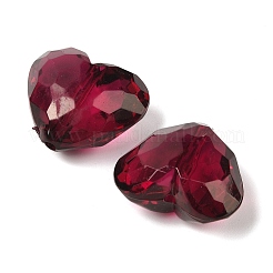 Прозрачные акриловые бусины&nbsp;X-PL318Y-8