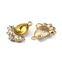 Стеклянные стразы подвески&nbsp;FIND-TAC0017-07LG-12