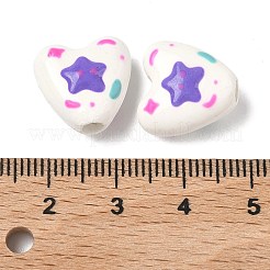 Фарфоровые эмалевые бусины ручной работы&nbsp;PORC-K011-02F