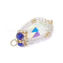 Стеклянные подвески&nbsp;PALLOY-MZ00961-04