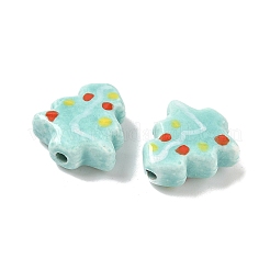 Фарфоровые бусины ручной работы&nbsp;PORC-P031-02C