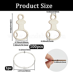 2 мешок досок для намотки деревянных ниток&nbsp;AJEW-GF0011-68D