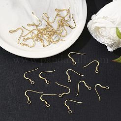 Латунные крючки для сережек&nbsp;XGR0139G-152G