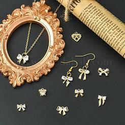 10 шт. 10 стиля латунные подвески с микропаве и кубическим цирконием&nbsp;KK-CJ0003-70