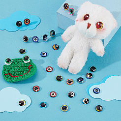 1 пакетик стеклянных кабошонов&nbsp;GGLA-PH0001-76