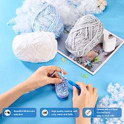 3 рулон пряжи полиэстер-шениль-шерсть&nbsp;OCOR-MB0001-06C