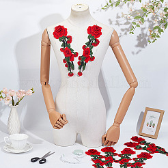 Утюг на ткани для вышивания полиэстера / пришивание заплат&nbsp;DIY-WH0589-78