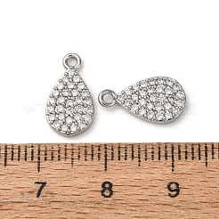 Латунные микро проложить кубического циркония подвески&nbsp;ZIRC-L105-10P