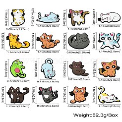 32шт 16 вида пластиковых кабошонов&nbsp;KY-CJ0002-08