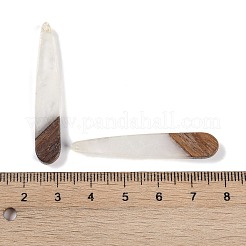 Подвески из смолы и дерева&nbsp;WOOD-F015-01D