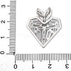 Латунные микро проложить кубического циркония подвески&nbsp;KK-V009-28G