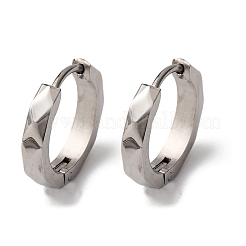 Серьги-кольца из нержавеющей стали 304&nbsp;EJEW-D331-10P