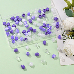 120 шт. 4 стиля бусины из АБС-пластика с имитацией жемчуга европейские&nbsp;FIND-SC0019-27A