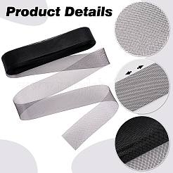 Жёсткая коса из конского волоса из полиэстера&nbsp;OCOR-WH0082-242A