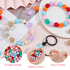 70шт 7 цвета акриловые бусины FIND-DC0006-33