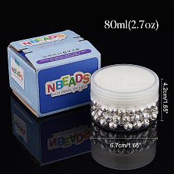 Гальванические бусины из натуральной лавы&nbsp;G-NB0001-94C