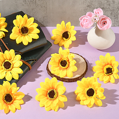 30шт тканевый искусственный подсолнух&nbsp;DIY-SP0005-97