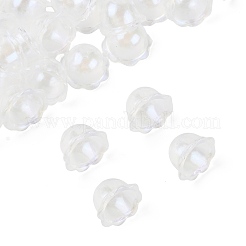 50шт прозрачные акриловые колпачки для бусин&nbsp;OACR-FS0002-41