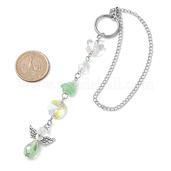 Стеклянные подвески-ангелы-бабочки decirationgs&nbsp;HJEW-JM01936