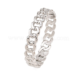 Браслеты из кубинской цепочки из нержавеющей стали 304&nbsp;BJEW-Z155-03P