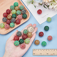 36шт 9 стиля акриловые бусины&nbsp;SACR-AR0001-24