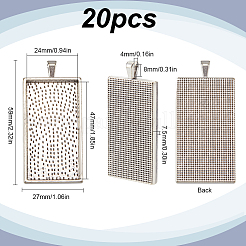 20 шт. подвеска из сплава с кабошоном&nbsp;FIND-SP0002-75