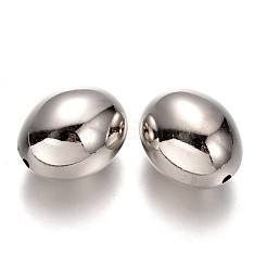 Овальные пластиковые бусины ccb&nbsp;CCB-D003-03