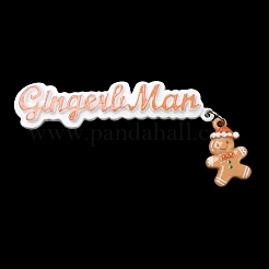 Кабошоны из непрозрачной смолы с рождественской тематикой&nbsp;CRES-D011-01D