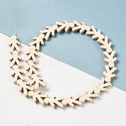 Синтетических нитей бирюзовые бусы G-P507-12A