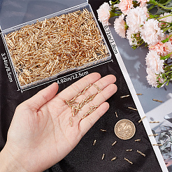 1840 шт. 4 вида стеклянных витых бусин&nbsp;SEED-CN0001-43A