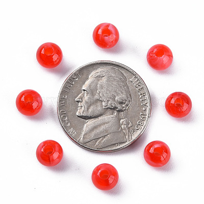 Акриловые бусины&nbsp;MACR-S375-001A-05-1