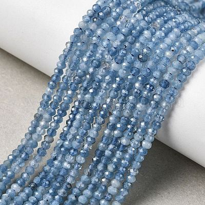Природные Аквамарин бисер нитей&nbsp;G-RM250101-O17-1