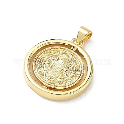 Латунные подвески&nbsp;KK-P350-07A-G-1