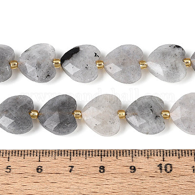 Природные лабрадорита бисер нитей&nbsp;G-P592-B14-01-1