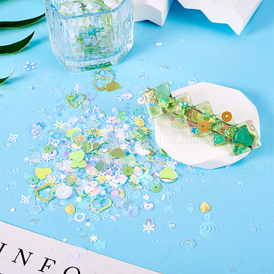 100 г пластиковых пайеток&nbsp;PVC-TA0001-04E-1