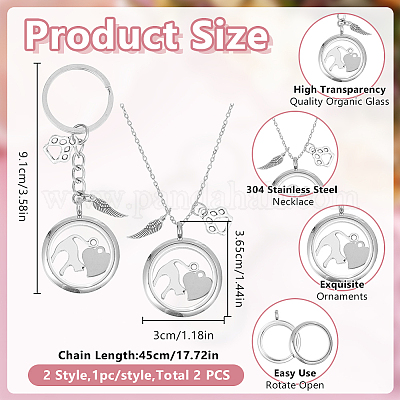 Комплекты ожерелий и брошей из нержавеющей стали 304&nbsp;SJEW-DR00004-1