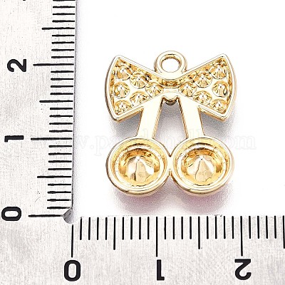 Подвески из сплава и страза&nbsp;PALLOY-T090-57KCG-1