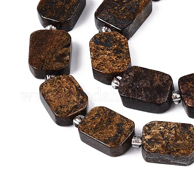 Природные бронзитом бисер нитей&nbsp;G-C098-A39-01-1