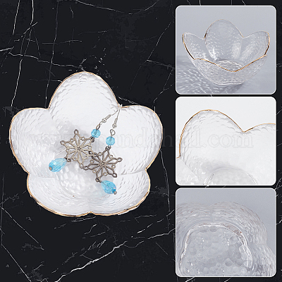 Стеклянные украшения дисплеи&nbsp;AJEW-WH20011-36A-1