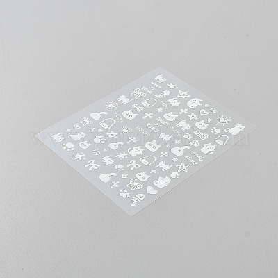 Погладить Nail Art Наклейки&nbsp;MRMJ-WH0077-143B-1