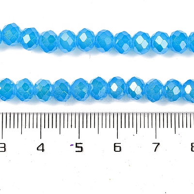 Запекание гальванических нитей стеклянных бусин DGLA-A039-J6MM-B12-1