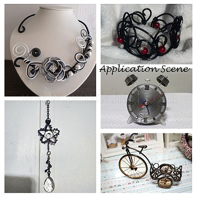 Анодированная алюминиевая проволока&nbsp;AW-S001-1.0mm-10-1